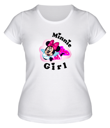 Женская футболка Minnie Girl