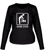 Женская футболка длинный рукав Game Over фото