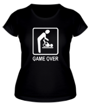 Женская футболка Game Over фото