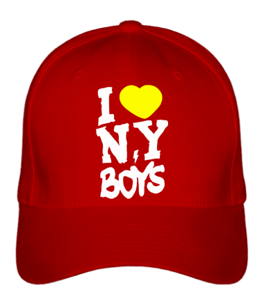 Бейсболка I love New York Boys