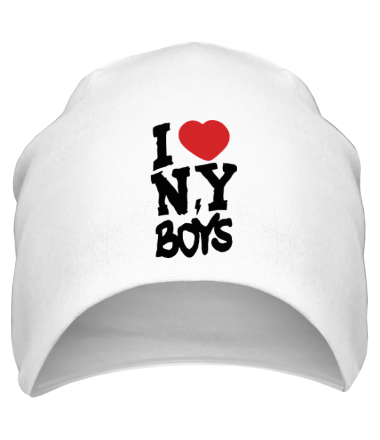 Шапка I love New York Boys