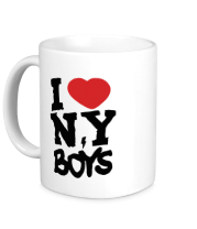 Кружка I love New York Boys