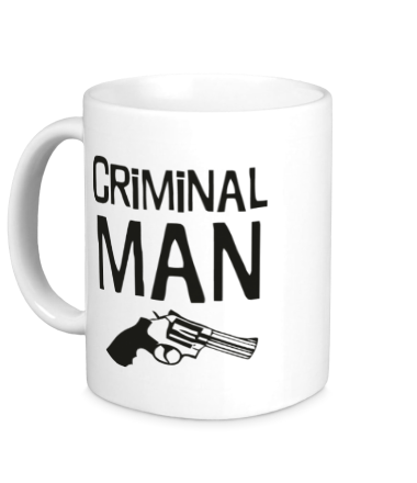 Кружка Criminal man