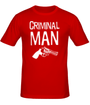 Мужская футболка Criminal man фото