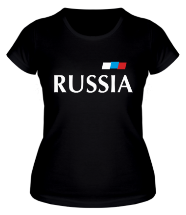 Женская футболка Сборная России по футболу