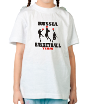 Детская футболка Русский баскетбол фото
