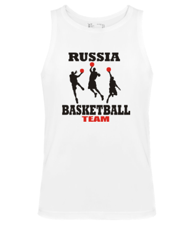 Мужская майка Русский баскетбол