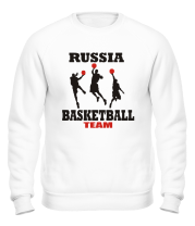 Толстовка без капюшона Русский баскетбол фото