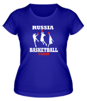 Женская футболка Русский баскетбол фото