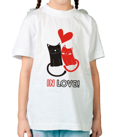Детская футболка In love