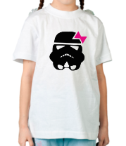 Детская футболка Штурмовик с бантиком фото