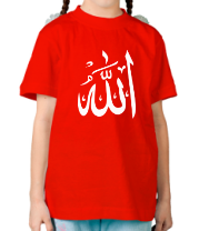 Детская футболка Аллах фото