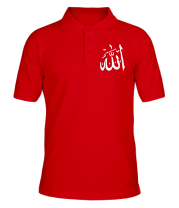 Мужская футболка поло Аллах фото