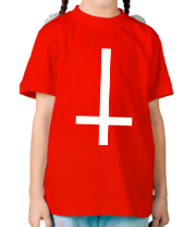 Детская футболка Перевёрнутый крест фото