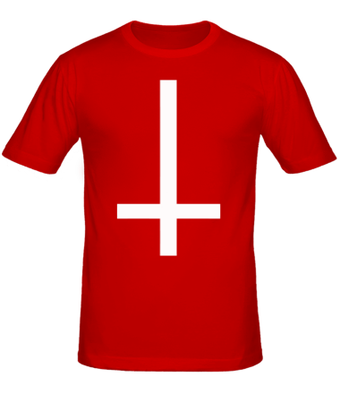 Мужская футболка Перевёрнутый крест