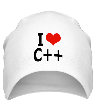 Шапка I love C++