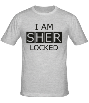 Мужская футболка I am Sherlock