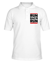 Мужская футболка поло Run Вася Run фото