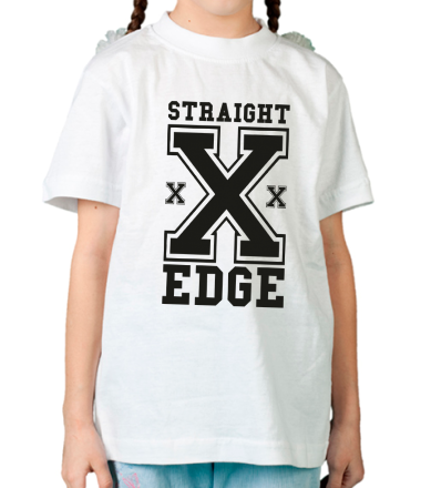 Детская футболка Straight Edge