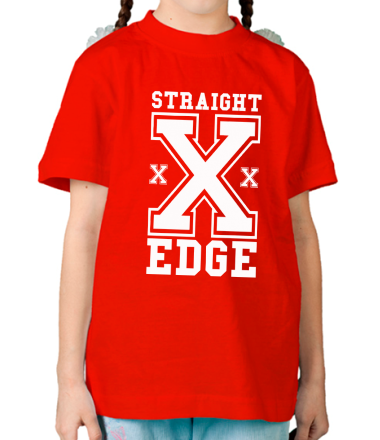 Детская футболка Straight Edge