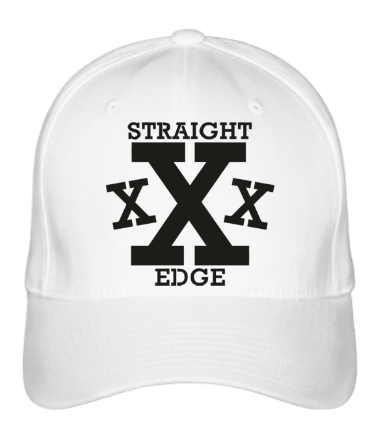 Бейсболка Straight edge