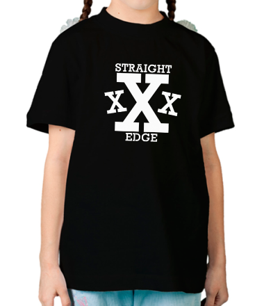 Детская футболка Straight edge