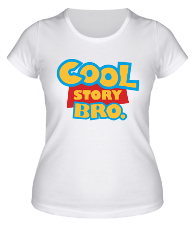 Женская футболка Cool Story
