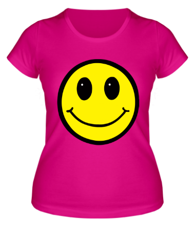 Женская футболка Смайл - улыбка