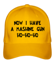 Бейсболка Now I Have A Mashine Gun Ho-Ho-Ho фото