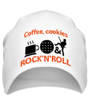 Шапка Coffee, cookies, ROCK'N'ROLL фото