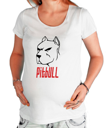 Футболка для беременных Pitbull