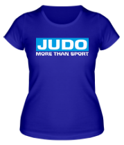 Женская футболка Дзюдо больше чем  фото