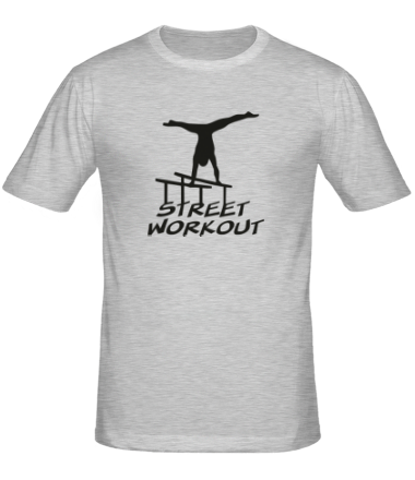 Мужская футболка Street workout надпись