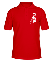Мужская футболка поло Штурмовик бодибилдер фото