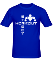Мужская футболка Street Workout (крестом) фото