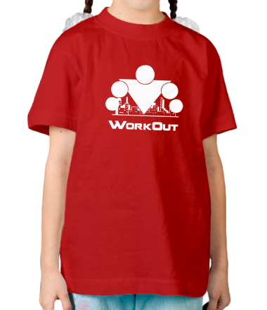 Детская футболка Workout