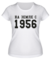 Женская футболка На земле с 1956 фото