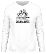 Мужская футболка длинный рукав Drum & Bass фото