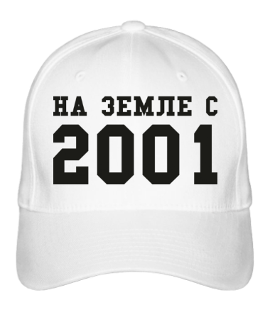 Бейсболка На земле с 2001