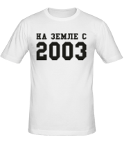 Мужская футболка На земле с 2003 фото