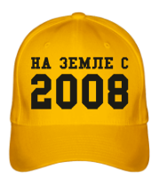 Бейсболка На земле с 2008 фото