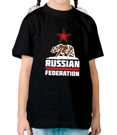 Детская футболка Russian Federation