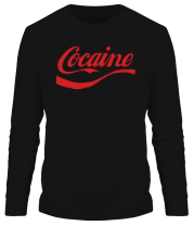 Мужская футболка длинный рукав Cocaine фото