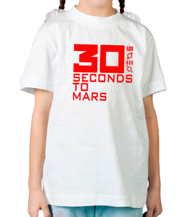 Детская футболка 30 seconds to mars