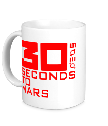 Кружка 30 seconds to mars