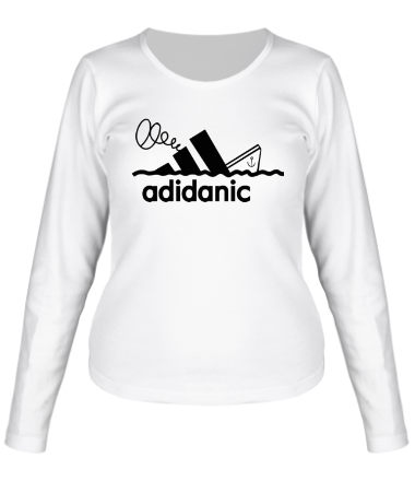 Женская футболка длинный рукав Adidanic