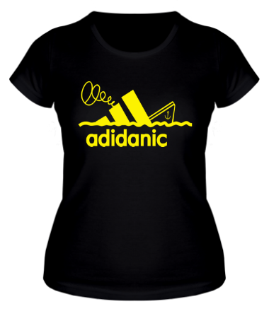 Женская футболка Adidanic