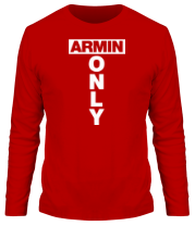 Мужская футболка длинный рукав Armin only фото