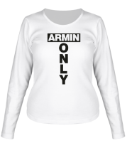 Женская футболка длинный рукав Armin only фото