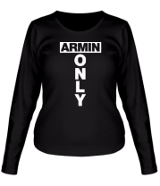 Женская футболка длинный рукав Armin only фото